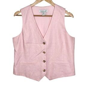 Rachel Zoe Pink Vest Chic and Versatile